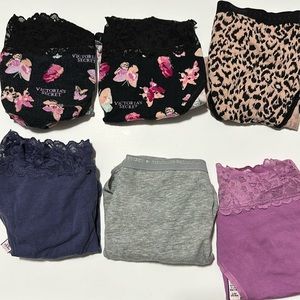Victoria secret high leg brief washed but never worn 8 pair size large